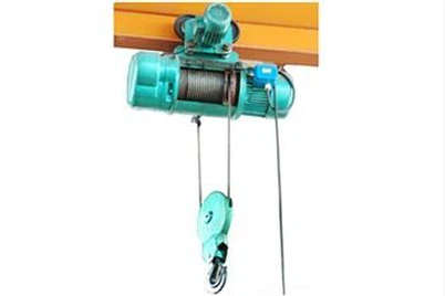 Rhaff gwifren yn tynnu lifft teclyn codi modur trydan